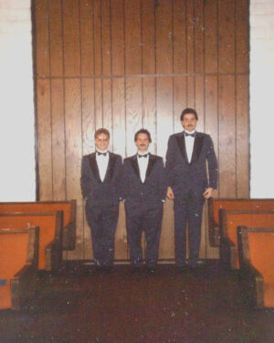 4-After Pics, Groom With Groomsmen James LaRheir & Tim Keely