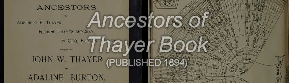 Thayles Ancestor Book-header